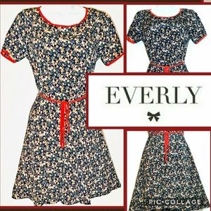 EVERLY MINI FLORAL DRESS
